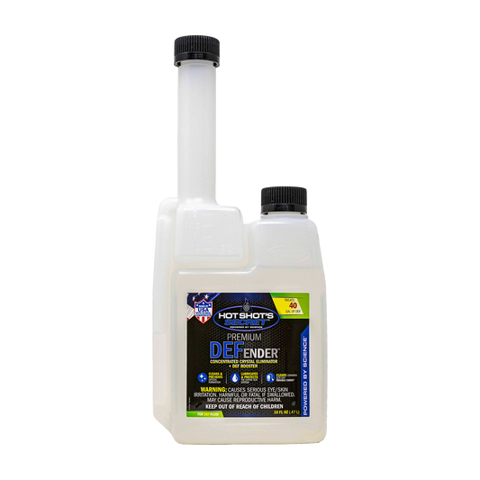 Hot Shot's Secret Premium DEFender DEF additive bottle