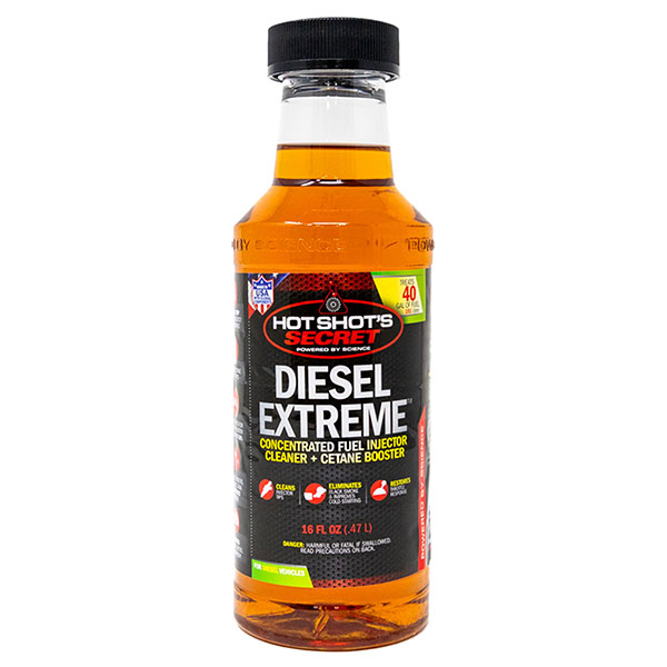 Hot Shot's Secret Diesel Extreme 473mL bottle in the Signature Series Fuel Pack