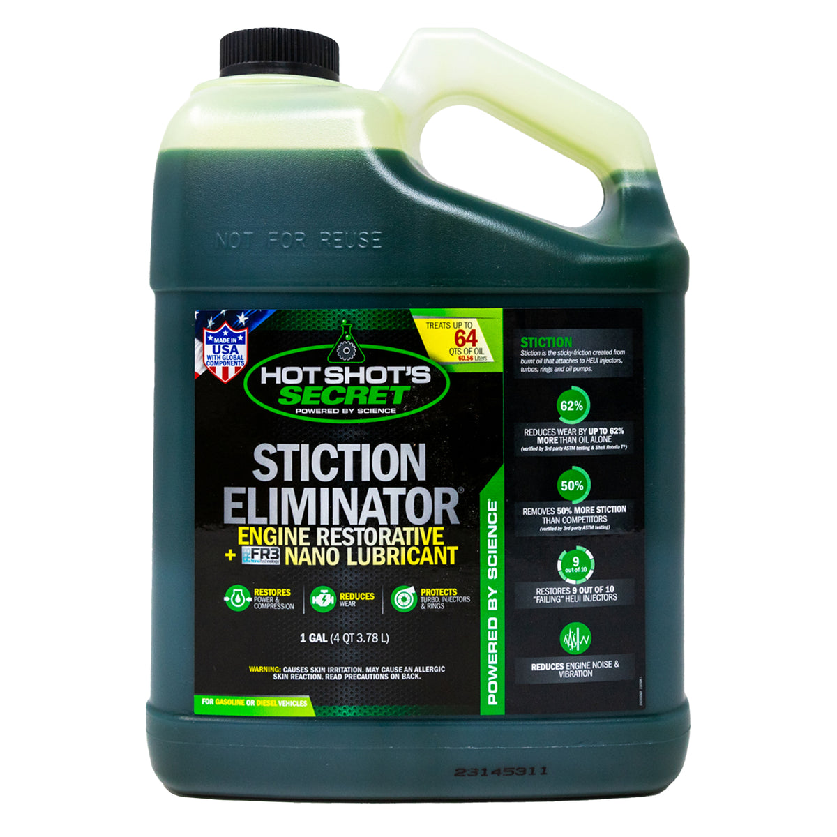 Hot Shot's Secret Stiction Eliminator 3.785L jug