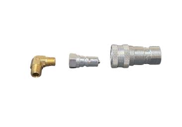 Parker H1-62 quick connect coupling set with 90 degree elbow