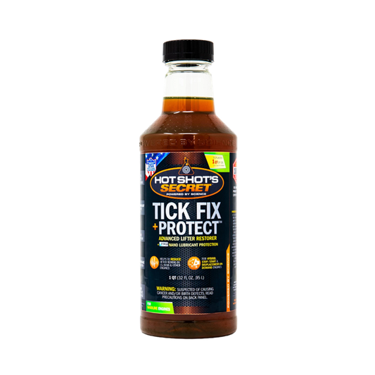Hot Shot's Secret Tick Fix + Protect bottle